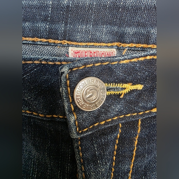 *2 For $40* Vintage True Religion Becky Big T Low Rise Bootcut Jeans - Picture 4 of 14